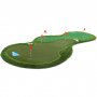 Golf Mat Pro | Doble greener og vannhinder | 4x2m