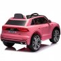 Elbil for barn Audi Q8 2x35W 12V7Ah| Rosa