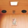 Infrard sauna FIR 2 personer | Full hyde 200cm | Lapua