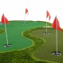 Golf Mat Pro | Doble greener og vannhinder | 4x2m