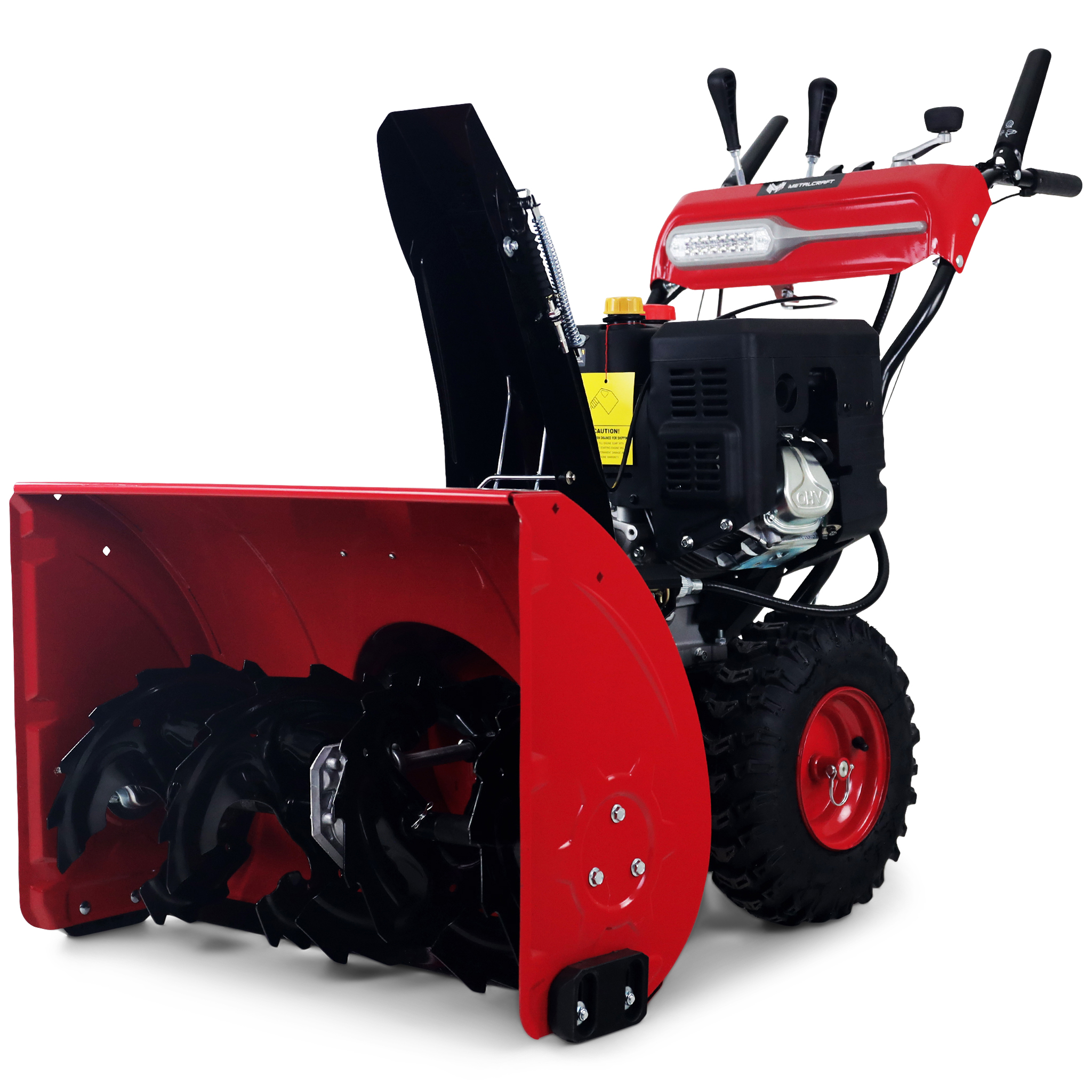 Snøfres 420CC 15HK Pro | Batteristart & Håndvarme & Lys | 9KW | Metalcraft