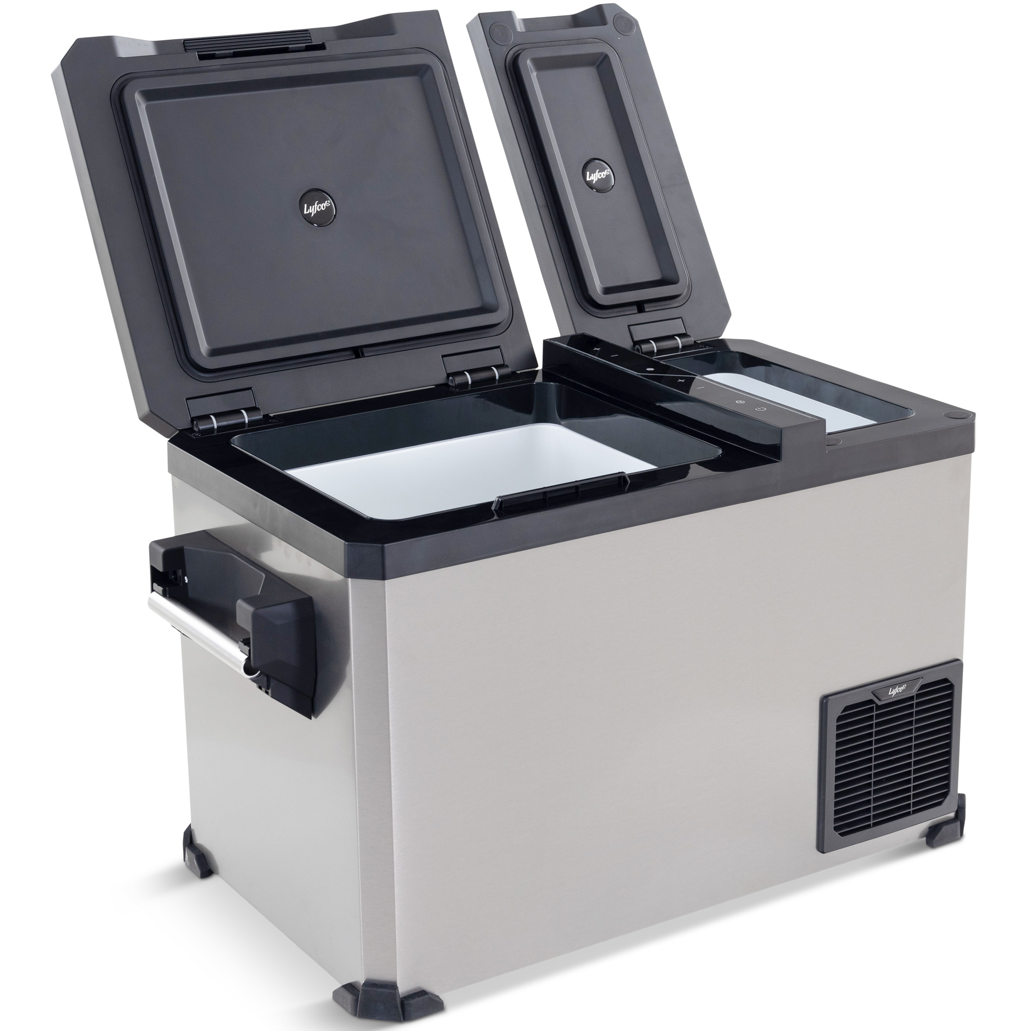 Portabel kylboks 43,5L | 2 separate kjølefag | Elektrisk kompressor
