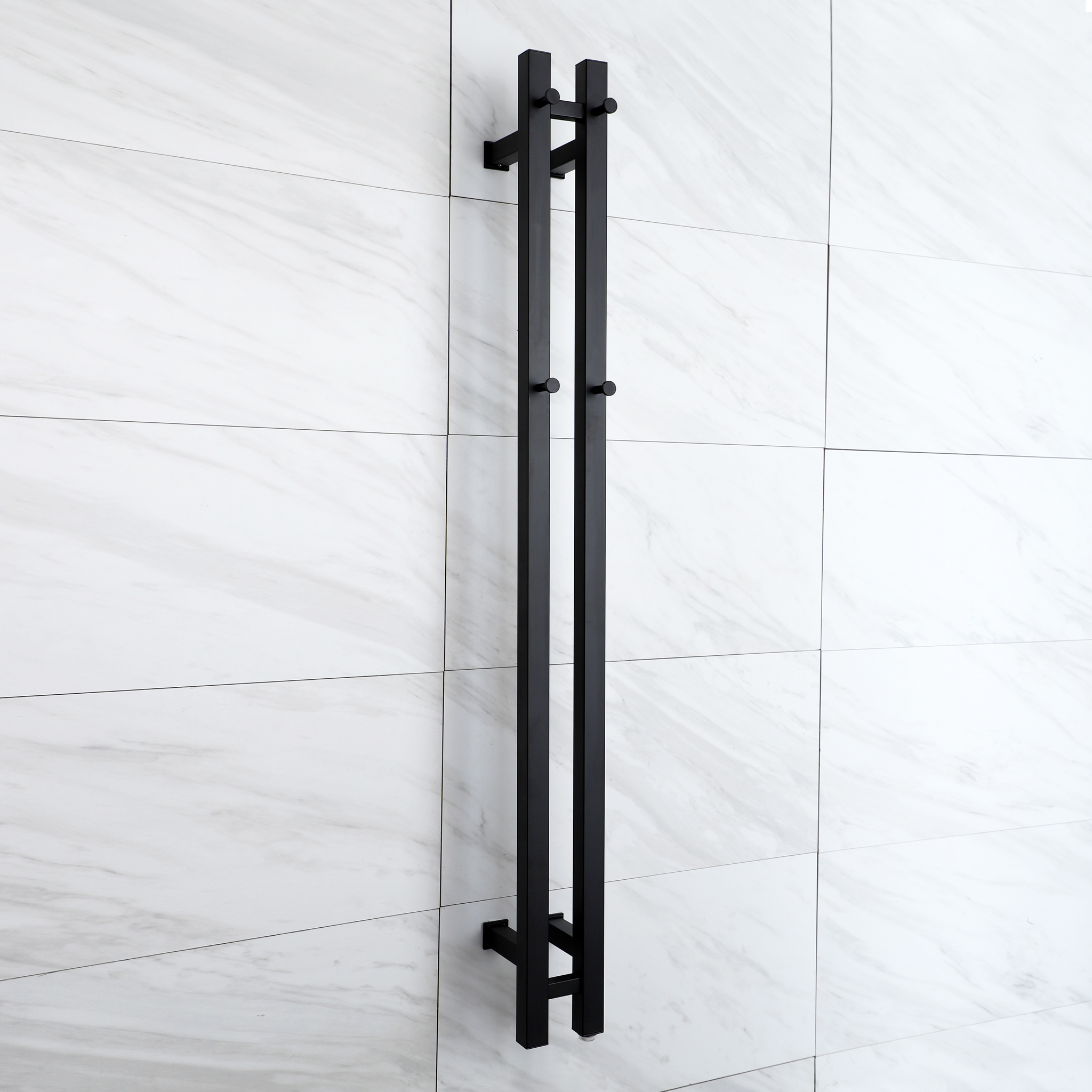 Elektrisk håndkleholder 12x120x10cm | RH2B | Svart