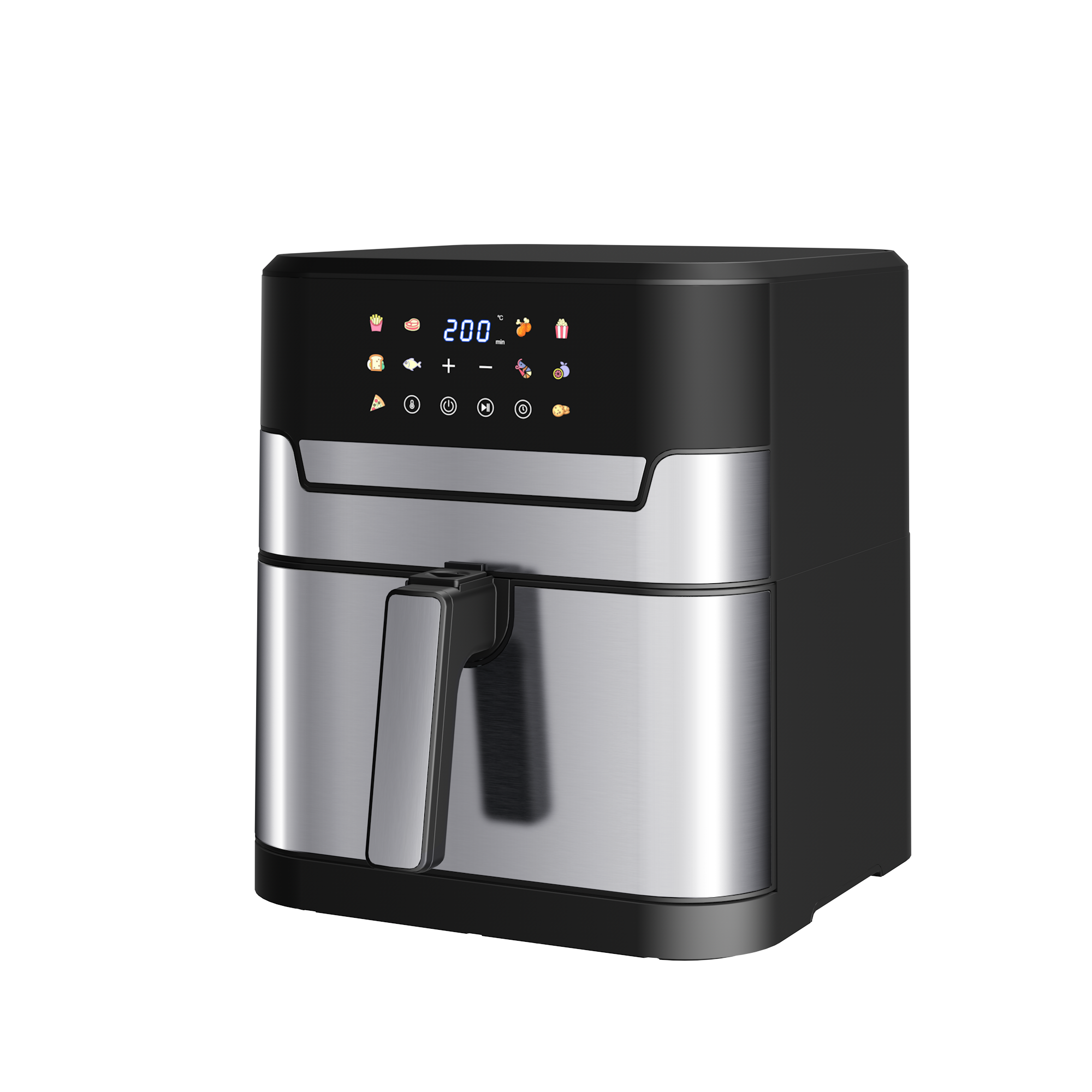 Airfryer 10L | Digital Berøringsskjerm | 10 Forhåndsinnstilte Programmer