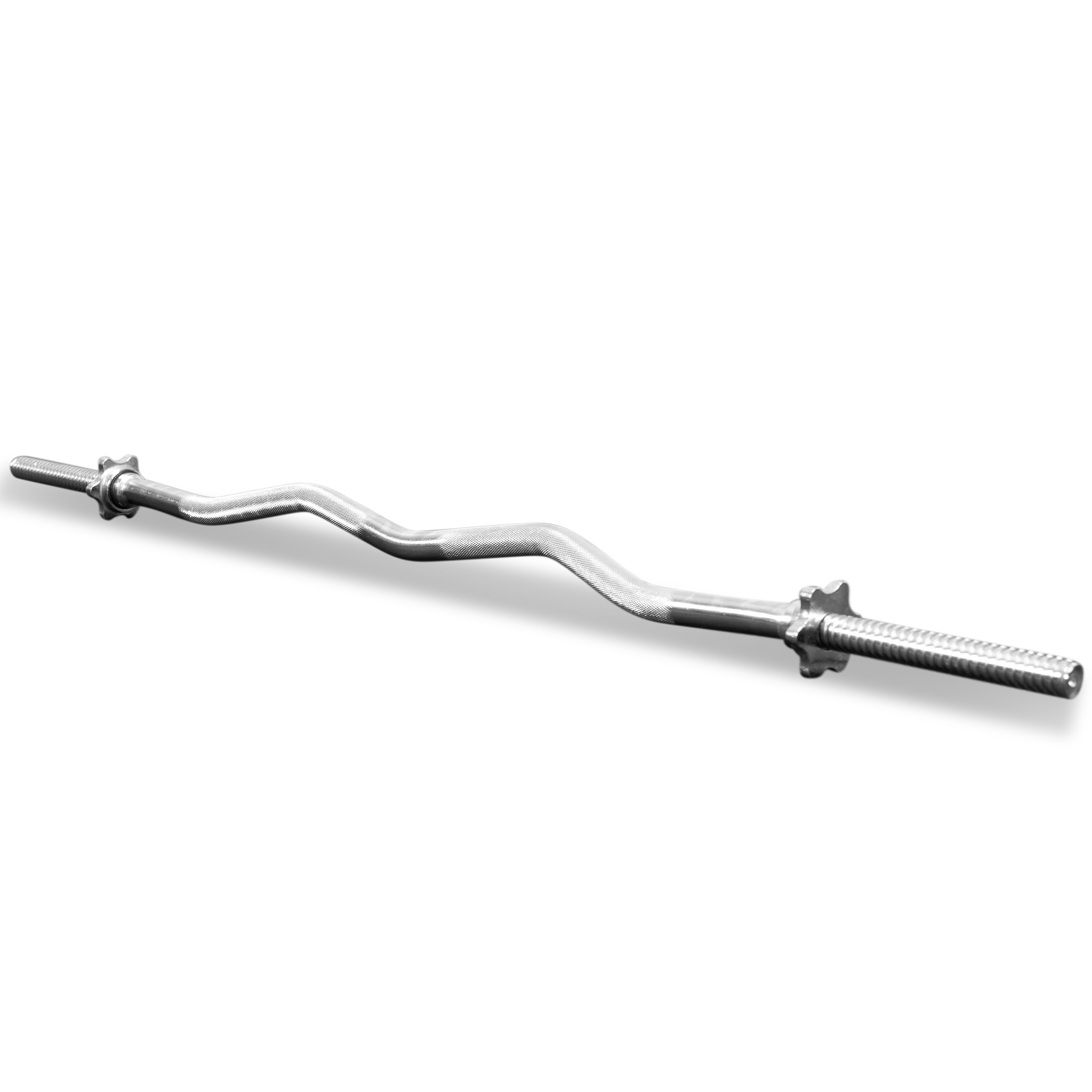 Krøllestang 130cm | 25 mm hull | Perfekt for hjemmetrening