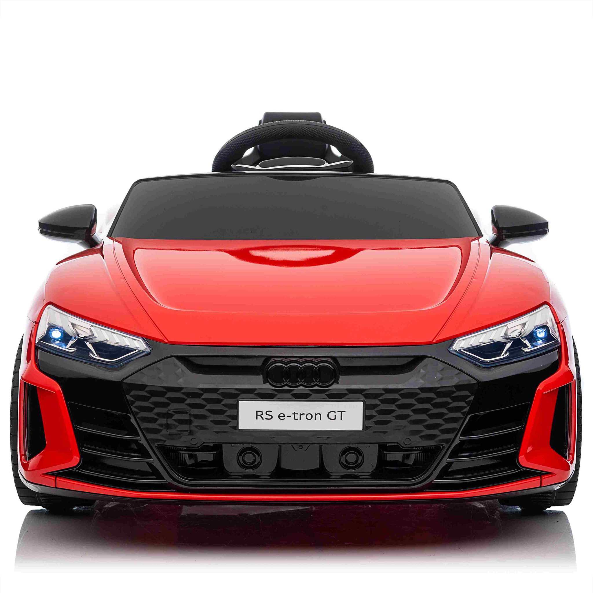 Elbil for barn Audi RS e-tron GT | 12V - 2x25W | 7 Ah | Rød