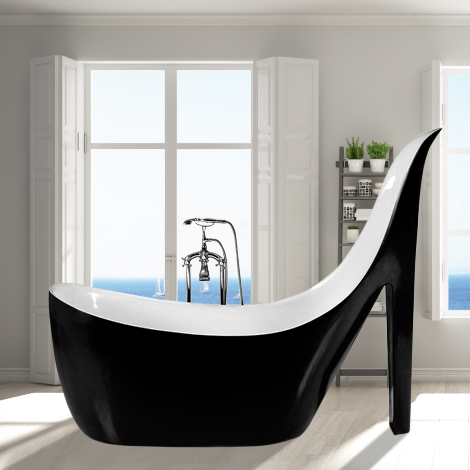 Badekar damesko 180cm | Eksklusiv design | Hellig cast