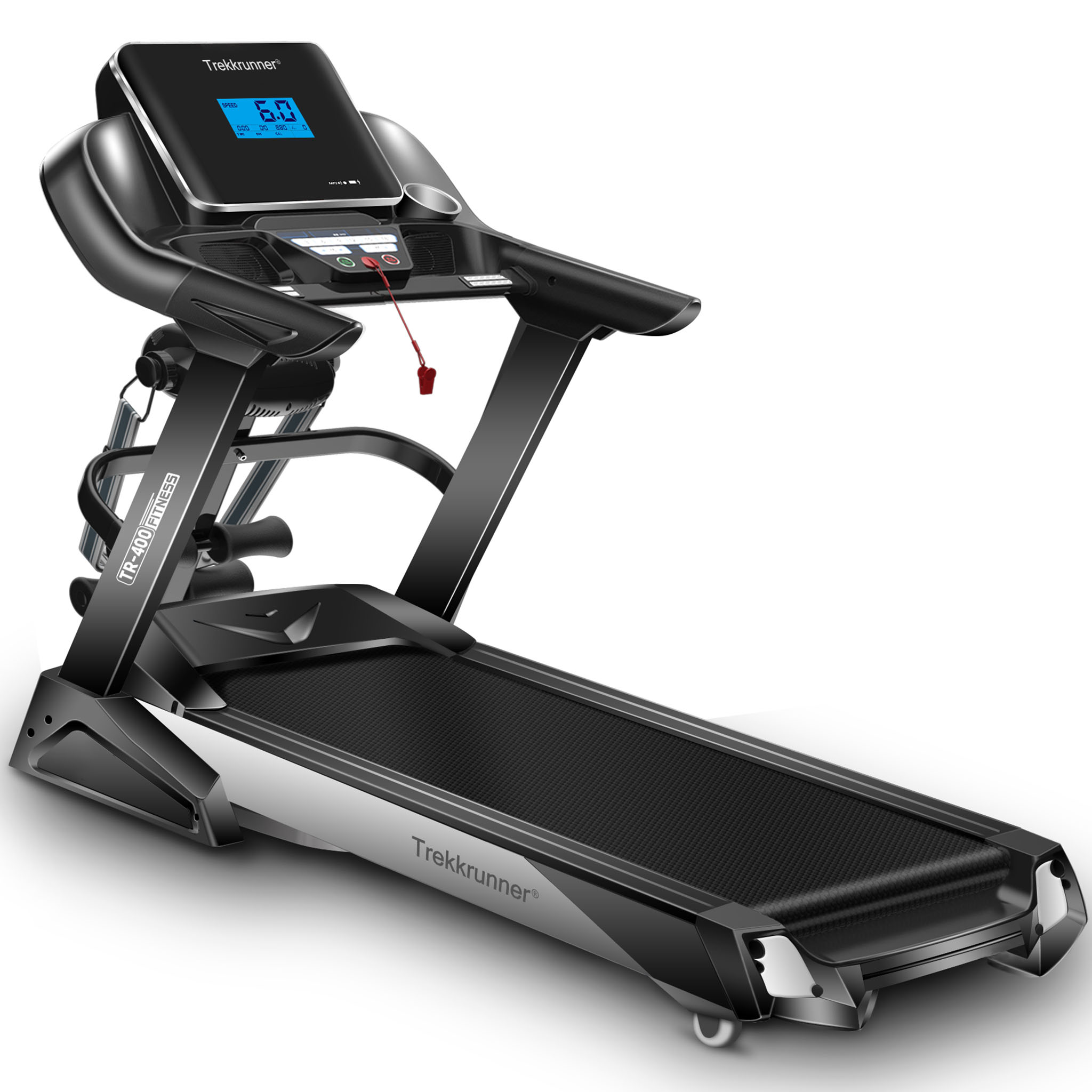 Løpemølle 3hk | Multifunksjon | Bluetooth | Trekkrunner TR400 Pro