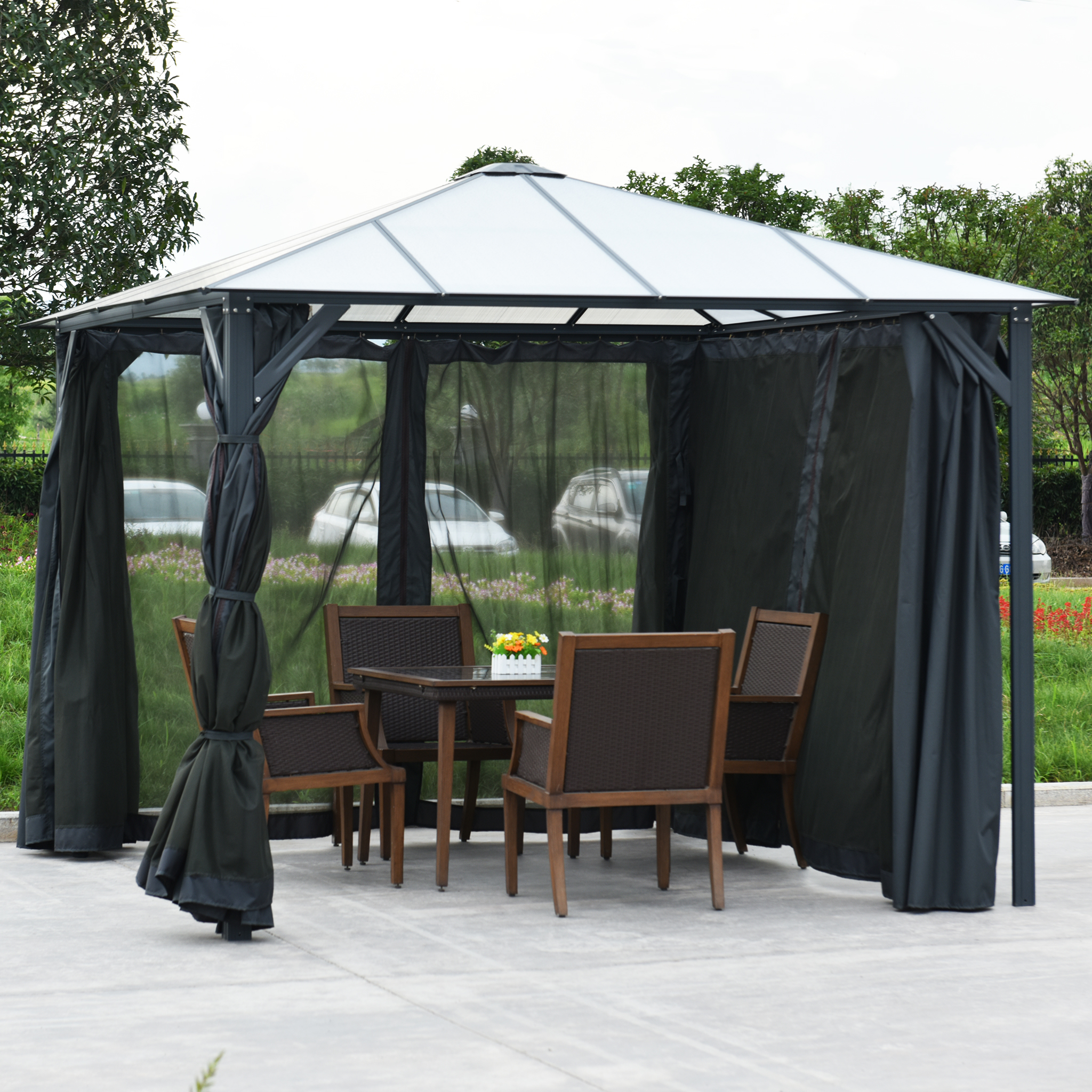 Myggnett for premium paviljong 3x3m